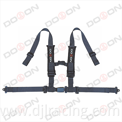 2 Inch 4 Points ATV/UTV Popular Safe Customized Logo Racing Seatbelt Car Safety Belt Buckle Harness Seat Belt